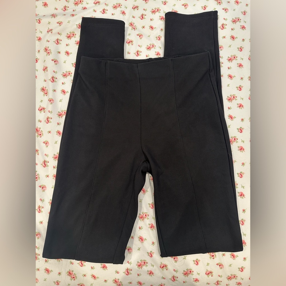 Adika High Waisted Black Pants